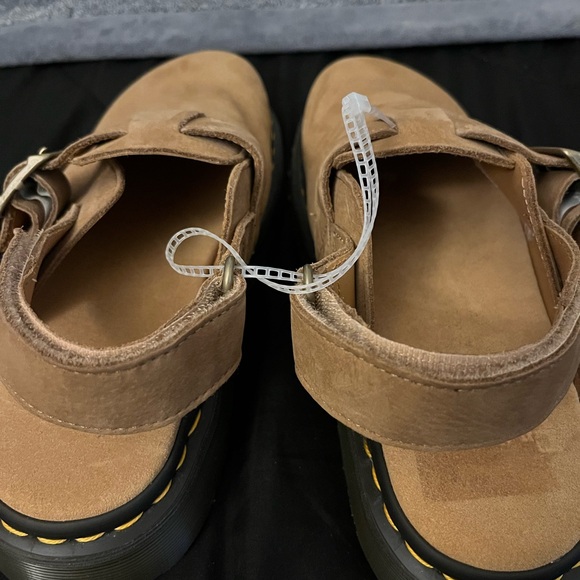 Dr. Martens Jorge ll Tan Slingback Clog with Buckle - Picture 5 of 10